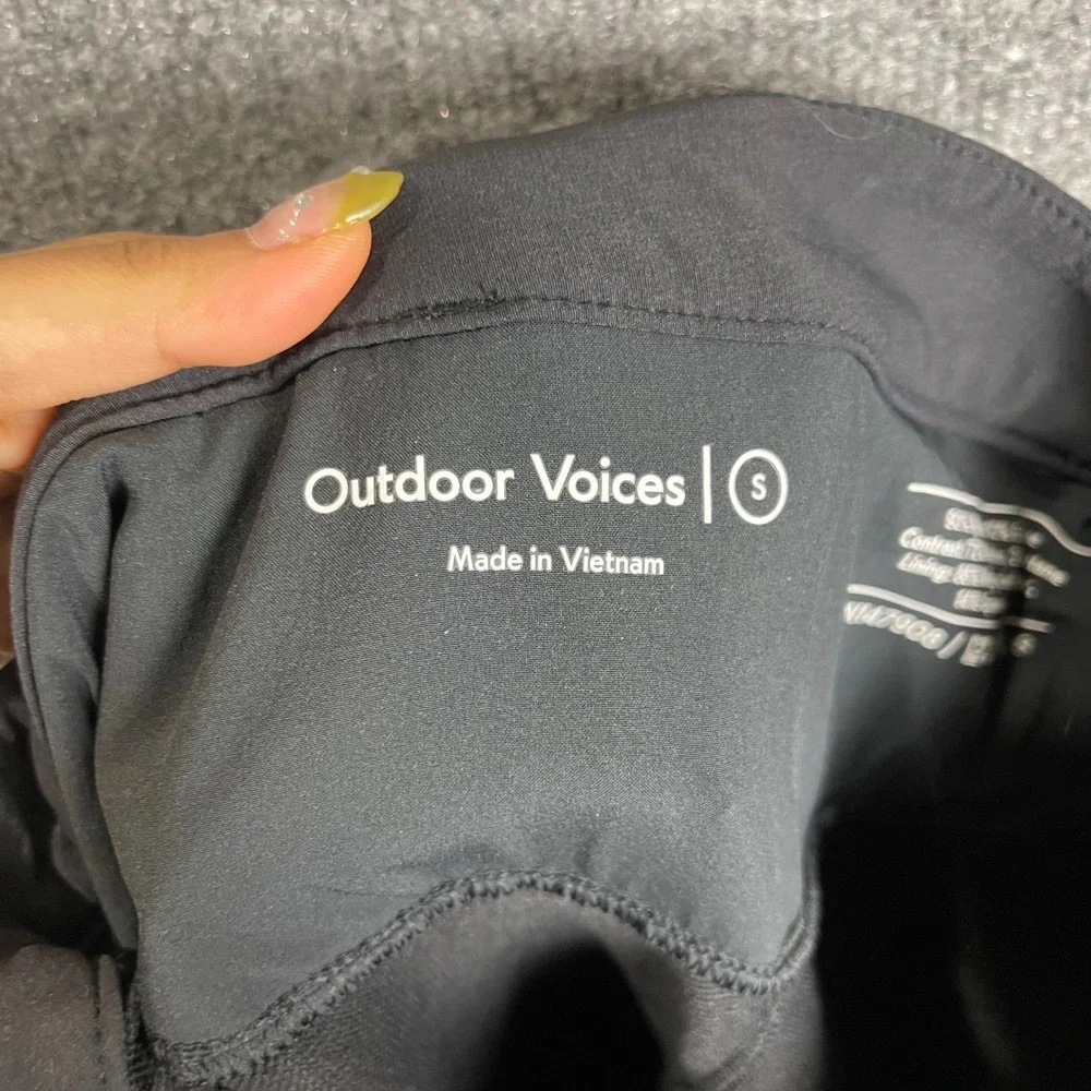 Outdoor Voices Rectrek Zip-Off Pants Small  3-wayConvertible Cargo